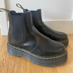 Doc Martens Platform Chelsea Boots